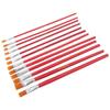 Lijiu Hong Red Handle Nylon Paint Brush Set