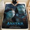 1 Stück Avatar-Print Flanelldecke, Hohe Qualität, Bequem für alle Jahreszeiten, Heimdekoration, Wärme und Komfort, Perfekt für Weihnachtsgeschenke