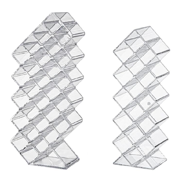 Multifunctional Acrylic Cosmetic Shelf for Organized Beauty Accessory Sturdy Desktop Storage Solution