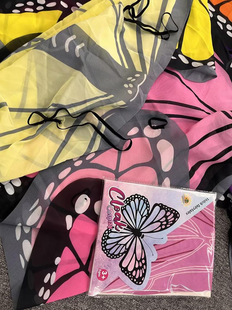 New Children's Halloween Elf Costume with Angel Wings and Mask