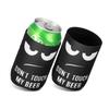 Kwmobile 2x Can Cooler Cover for Cans Can Cooler Holder X 10 Cm Touch My Beer Design 330ml/355ml - 6.5 - Don't