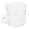 Varmebestandig glass målebeger liten melk kaffe dobbel munn unse kopp kjøkkenutstyr