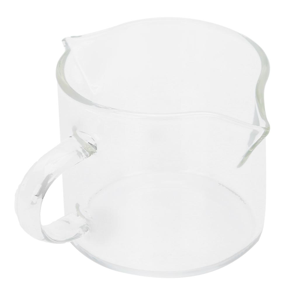 Varmebestandig glass målebeger liten melk kaffe dobbel munn unse kopp kjøkkenutstyr