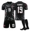 2627 EUA. Canadá Copa do Mundo Fora Nº. 10 Jersey Davis 19 Alfonso Traje de Uniforme de Futebol Masculino