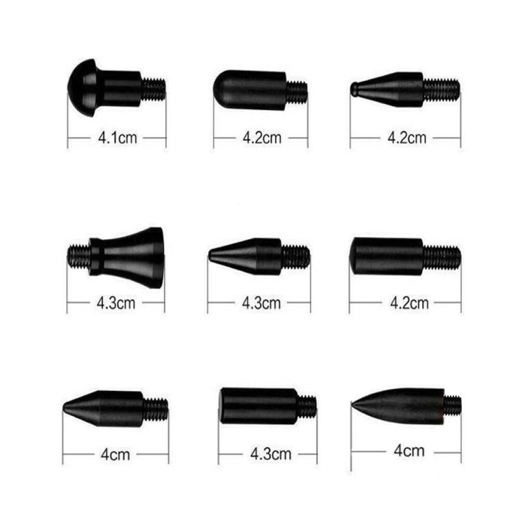N8 10 In 1 Car Paintless Dent Removal Fender Damage Repair Puller Lifter Arc Crowbar Tools Hook Rods Kit