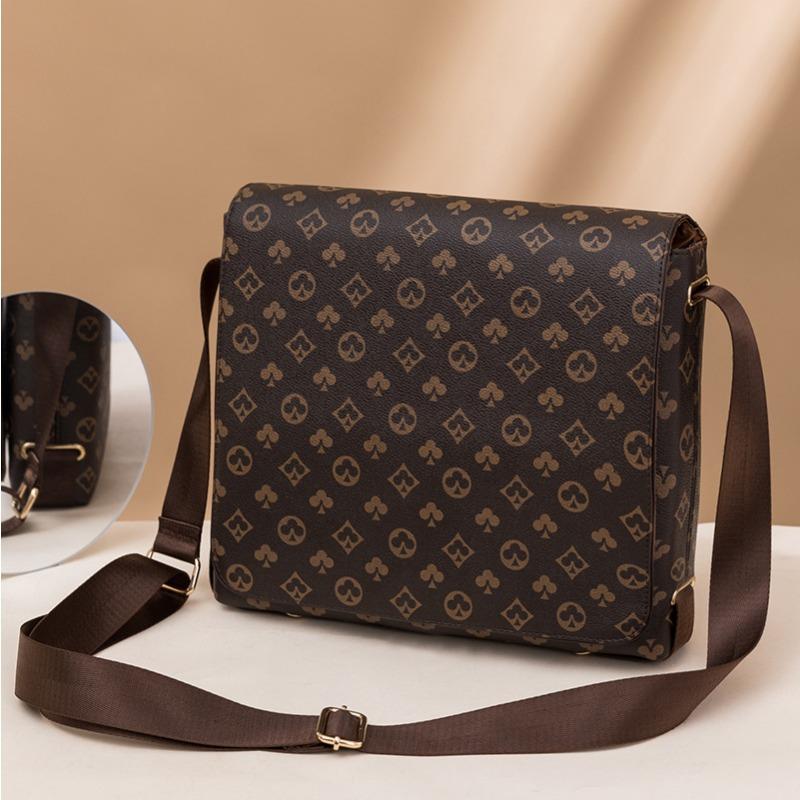 New flip men's bag shoulder bag men's bag messenger bag fashion blue messenger bag casual bag
