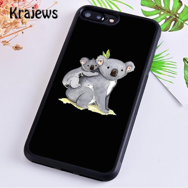 Funny Animal The koala soft For iPhone 17 Air 16 Phone Case Cover 15 14 plus 12 13 pro max coque Fundas
