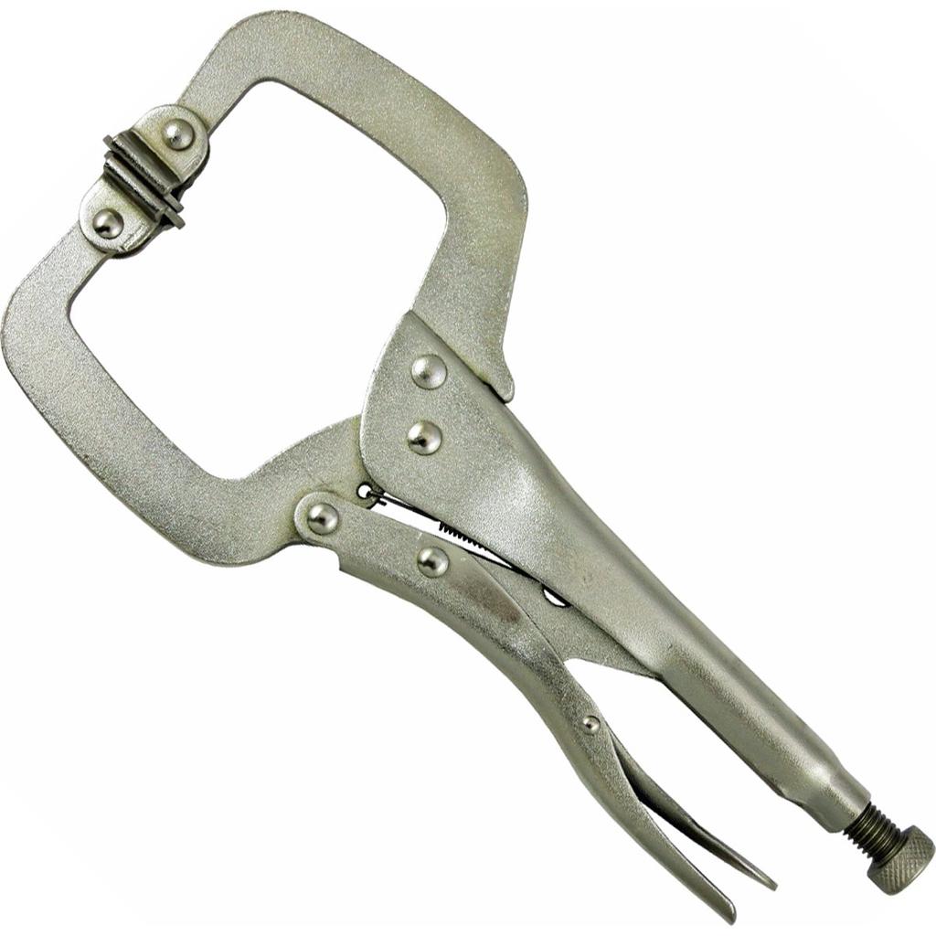 KONYO Sun Up Vice Lock 275mm C-type Pliers, Adjustable,