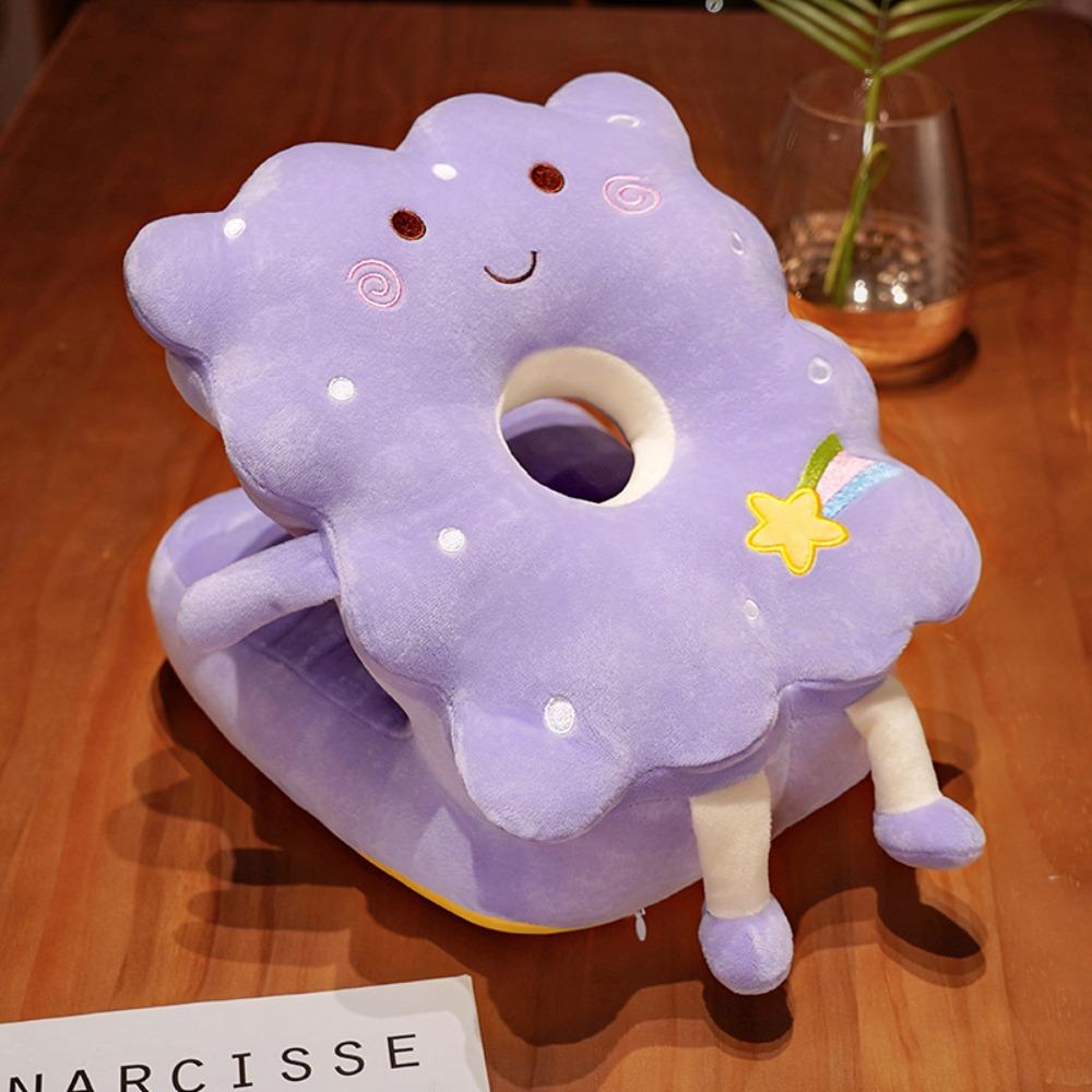 Super Soft Hand Warmer Pillow Plush&Ice Silk Hollow Pillow Stuffed Toy  Men Women