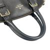 Kate Spade New York Safiano Handbag Leather Black Women Used