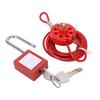 Cable Lock Premium Nylon Stainless Steel Sturdy Durable Adjustable Wide Application Steel Cable Lock