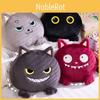 Adorable Black Cat Plush Toy Cartoon Girls Children Sleep Buddy Birthday Gift