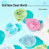 Portable Disposable Jelly Cup Mouthwash - Individually Wrapped for Fresh Breath and Oral Care