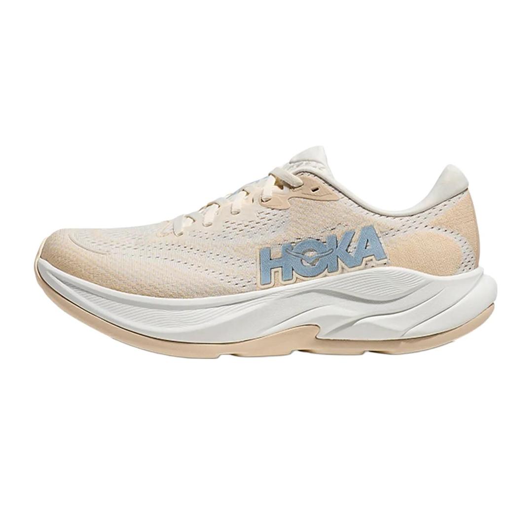 HOKA One One Rincon 4 Comfortable Shock Absorbing Breathable Low Top Casual Running Shoes Men Sneakers Khaki 1155130-ARK
