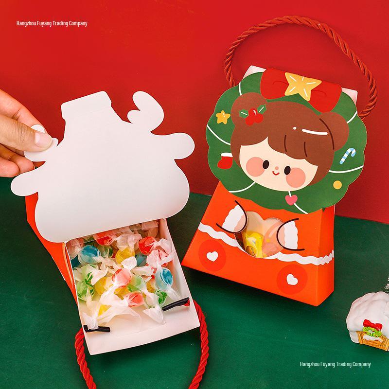 Christmas Eve Apple Gift Box & Candy Bag
