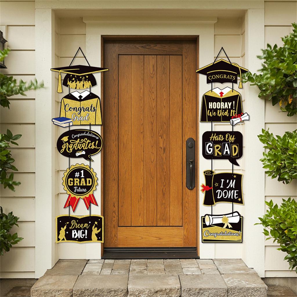 Graduation Party Decoration Door Hanging Graduation Classmates Gathering Door Decoration Hanging Decoration