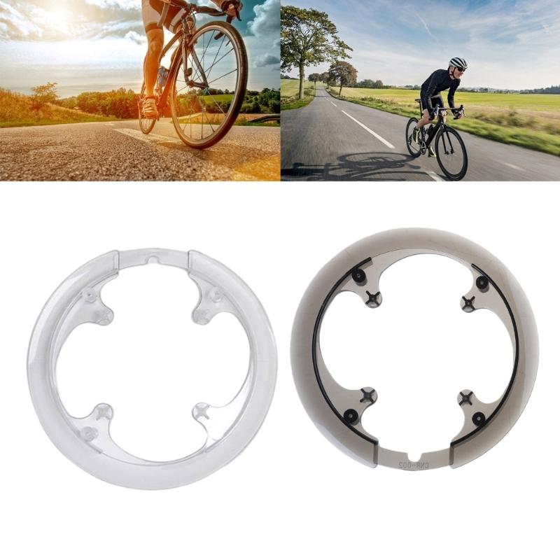 Quickly Install Bicycles Chainring Protectors Reinforced Bike Chainring Cover for Various Types of Bike