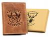 Large, Vertical Men's Wallet Made of Genuine Leather - Always Wild