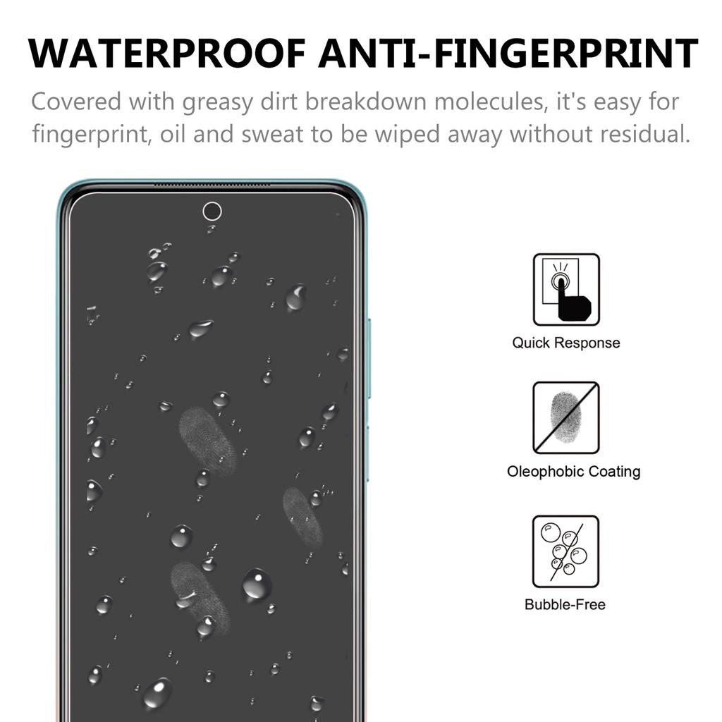 2.5D 9H Arc Edge Tempered Glass Screen Protector for Xiaomi Poco X3 NFC/Poco X3