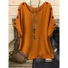 BFCCQB Camicette e camicie casual con scollo a maniche corte e alla moda da donna