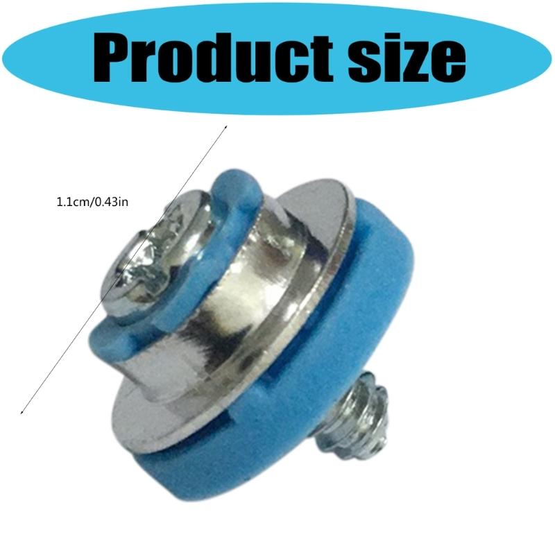 4Pcs Vibration Damping Isolation Grommet Mounting Screws for 3.5inch Hard Drive Installation in Standard PC Case