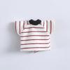 New OB11 bjd Doll Clothes Stripe Shorts Sleeve T-shirt for 1/8 1/12bjd, obitsu11,ob11,molly Doll Accessories Clothing