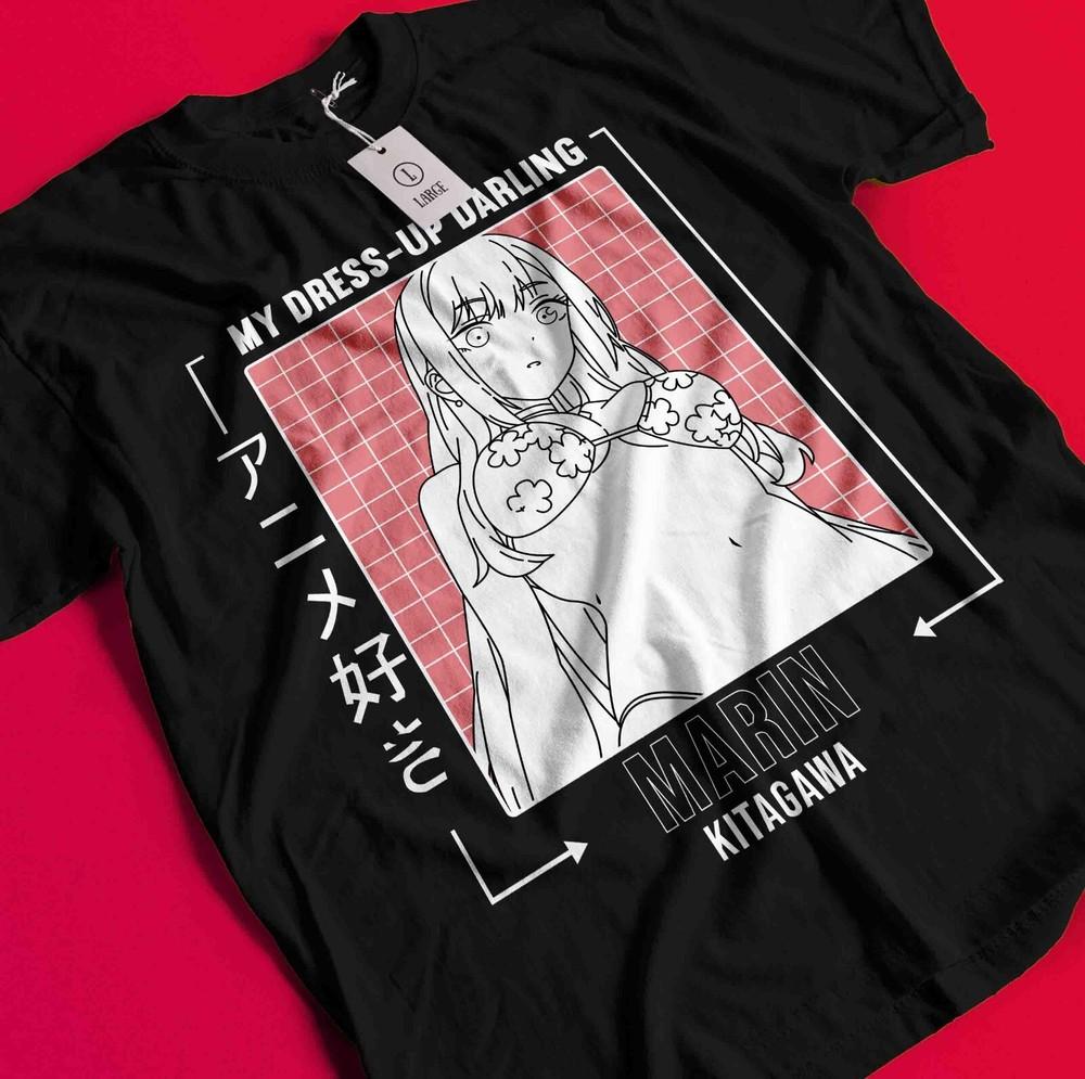 

My Dress Up Darling Shirt Marin Kitagawa T-Shirt Anime Lovers Gift Tshirt Waifu BB669 M