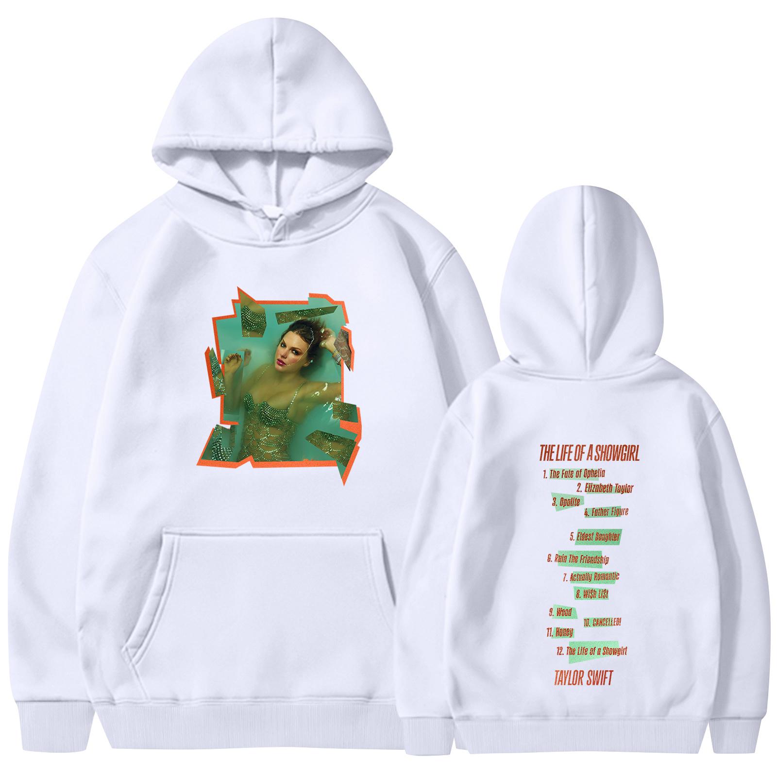 

Толстовки для женщин оверсайз зимние свитшоты пуловер модная осенне-зимняя одежда XL белый