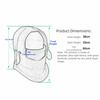 Warmer Balaclava Ski Mask Caps Hooded Neck Warmer Winter Warm Cap Thermal Fleece Hat  Winter Wear