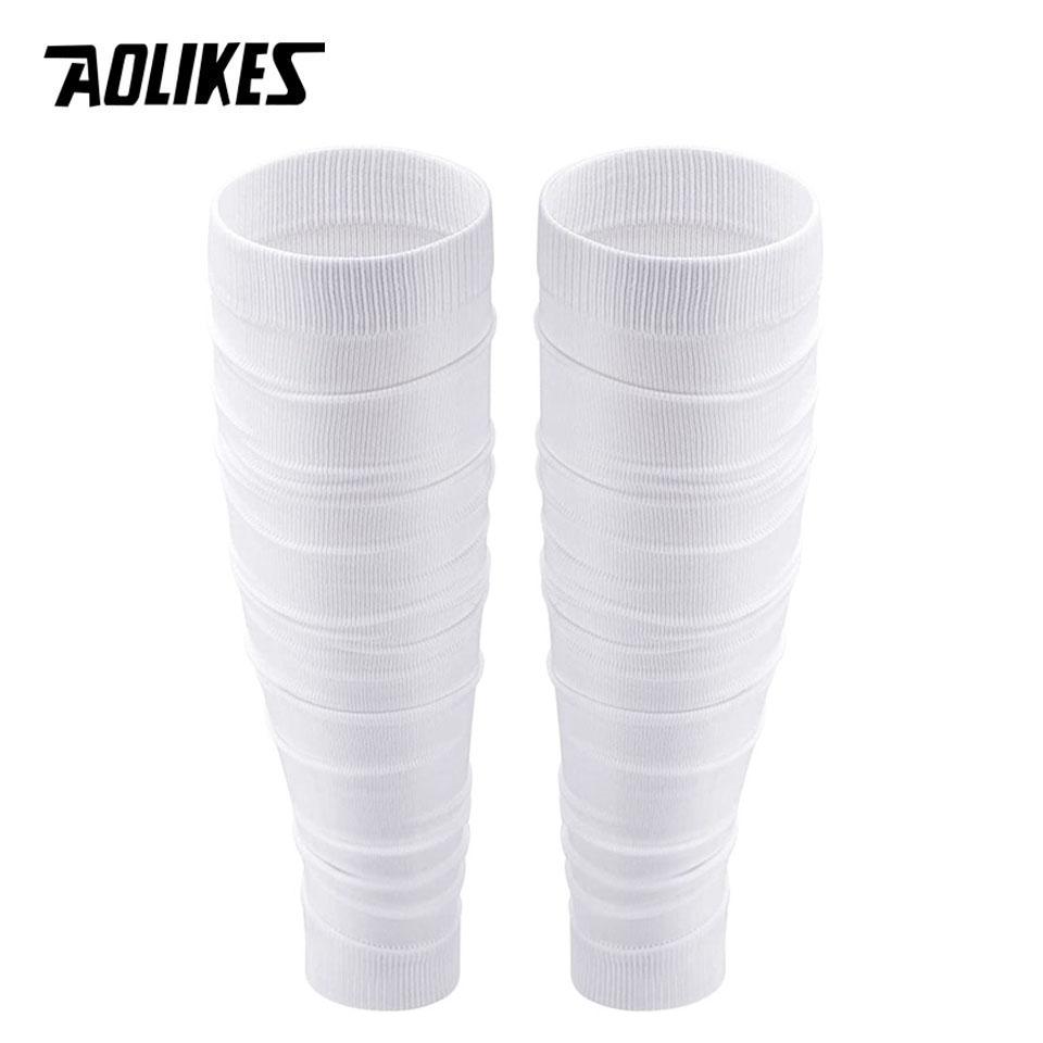 

Aolikes 1 Pair Leg Compression Sleeve,Calf Support Sleeves Legs Pain Relief,Leg Protection Socks For Fitness,Running,Basketball S (youth)