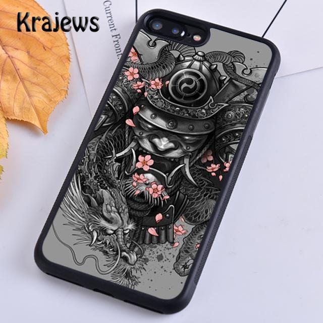 Krajews Japanese Hannya Mask Phone Case Cover For iPhone 17 Air 16 15 14 plus 11 12 13 pro max Plus coque Shell Fundas
