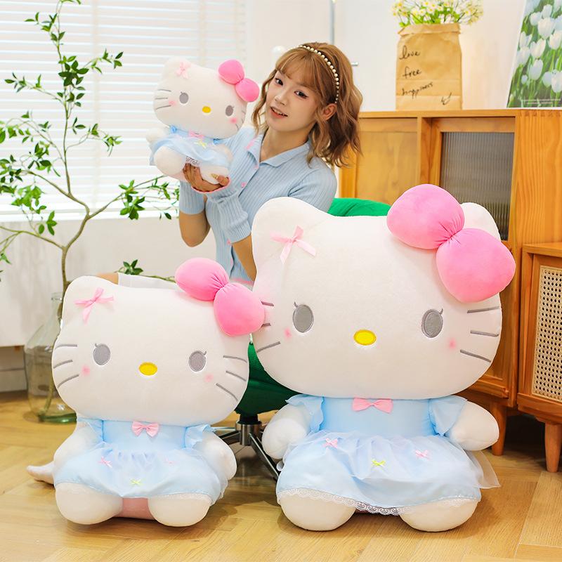 Cute doll hello kitty doll hello kt plush toy cute rag doll girl gift