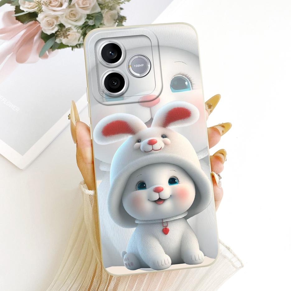 For Honor 600 Lite Case LNA-NX1 Cute Funny Cartoon Cover Shockproof Soft Silicone Case For Honor 500 Smart Honor600 Lite 5G Bags