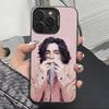 Hot Actor T-Timothee Chalamet Phone Case For iPhone 17,16,15,14,13,12,11 Plus,Pro Max,XS,Colored Silver Plated Inside Cover
