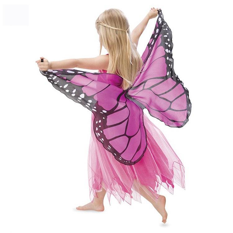 New Children's Halloween Elf Costume with Angel Wings and Mask