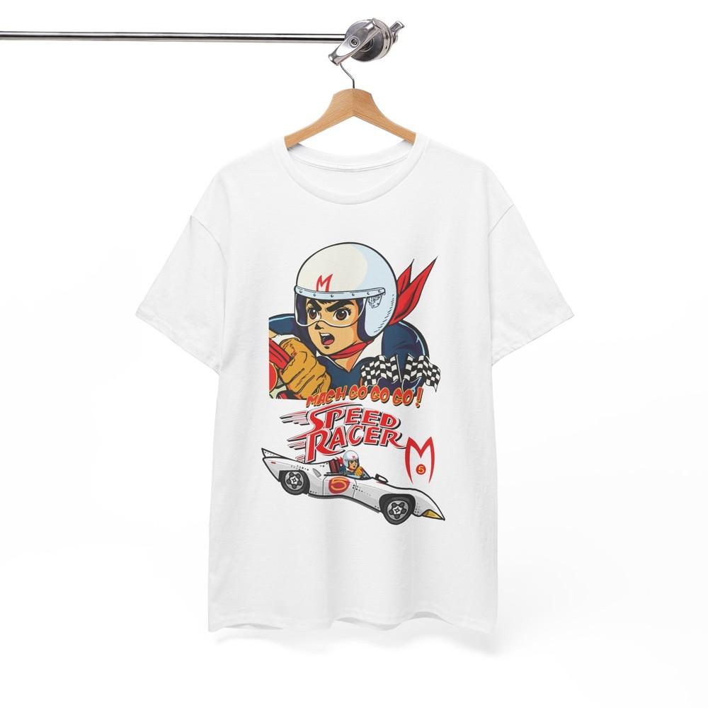 Go Speed Racer T Shirt Retro Comic Anime Fresh Prince Cool UNISEX  Tee Unisex T-Shirt XXXXL