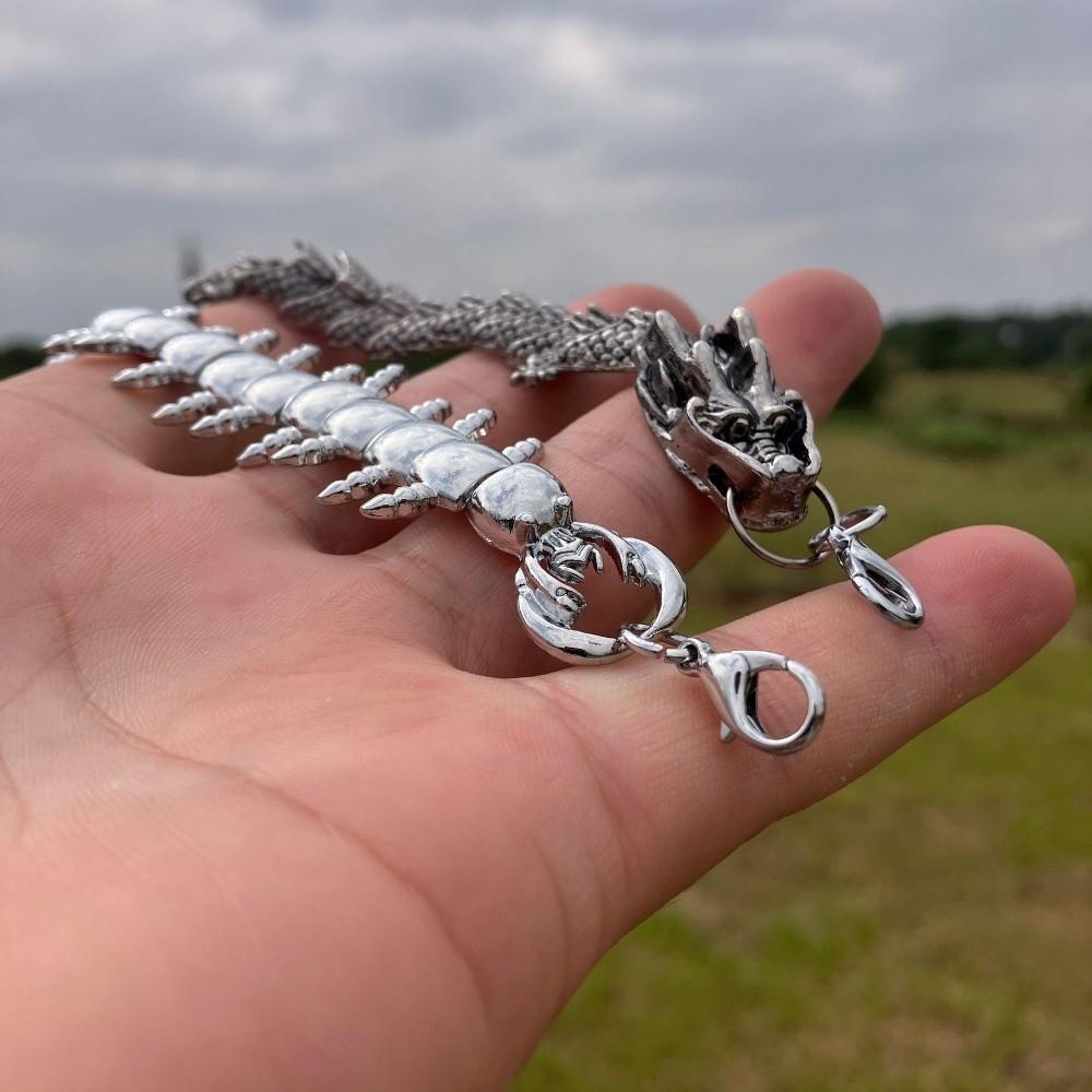 Punk Scorpion Bracelet Cool Men Bangle Trendy Dragon Hand Chain  Girls