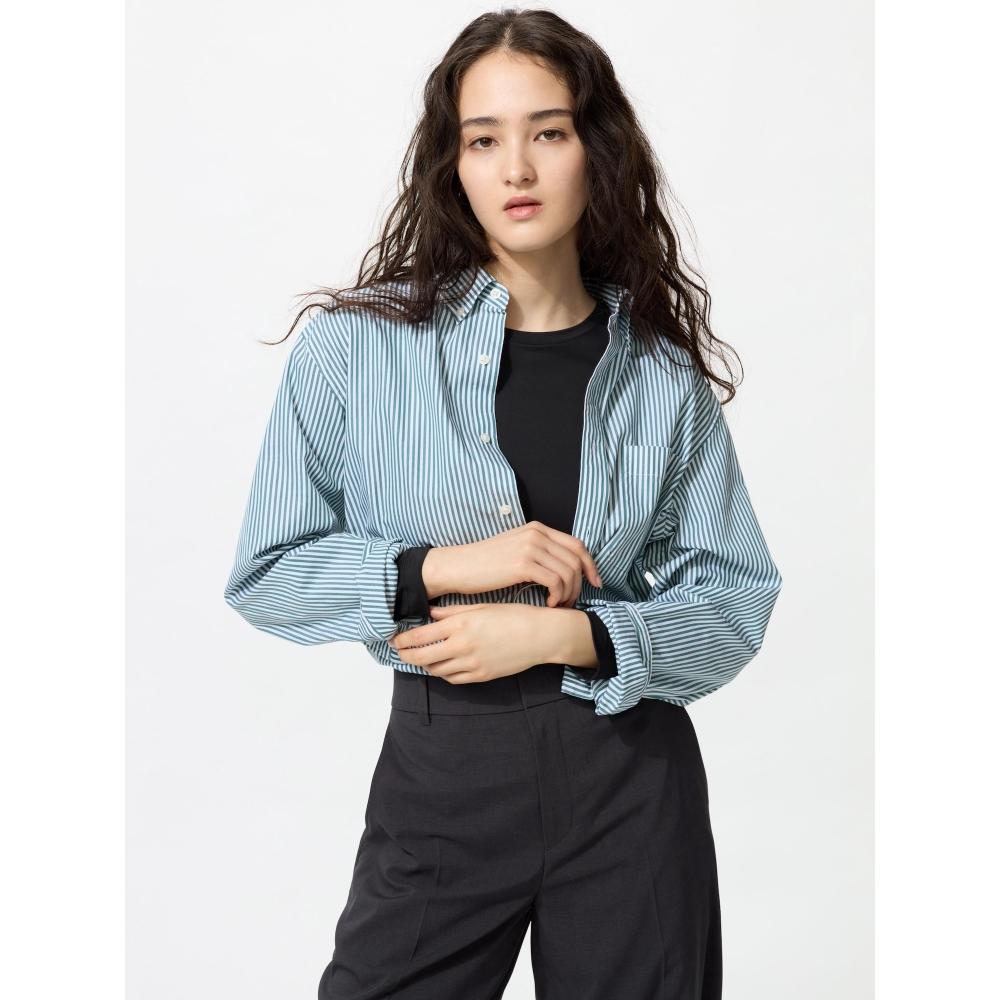 Uniqlo Japan Air RhyThm Uv CuT Crew Neck T Long Sleeve