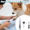 Waterproof Pet Electric Push Clippers Cordless Cat Paw Shaver Pet Foot Trimmer  Pet Grooming