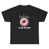 Backdoor Est La Porte Amusante T-shirt Drôle Inapproprié Donut Gag Anal Cadeau Tee
