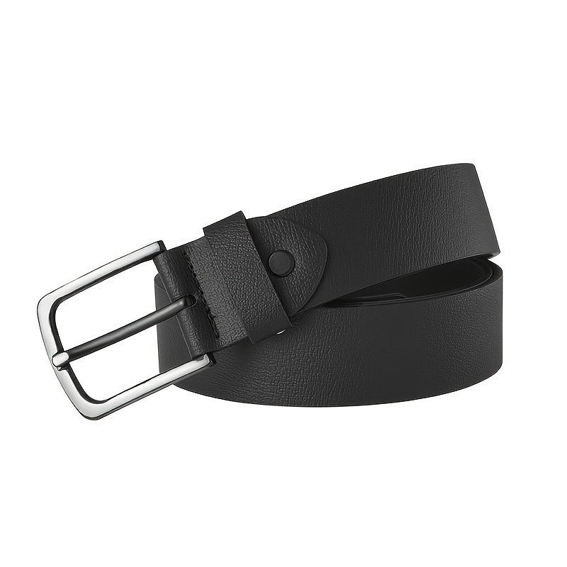 New Men's Autumn and Winter Pin Buckle Simple Versatile Belt Genuine Leather Cowhide Belt New Business Style