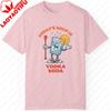 Vodka Soda Shirt Funny Cocktail Graphic Tee Retro Humor Harajuku Gothic Unisex Clothing Ropa De Mujer