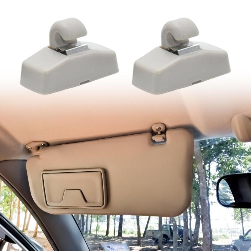 Heavy Duty Sun Visors Holder Secure Mounting Bracket Secure Fit Car Visors Clip Replaces 3B0857561B for Automotives