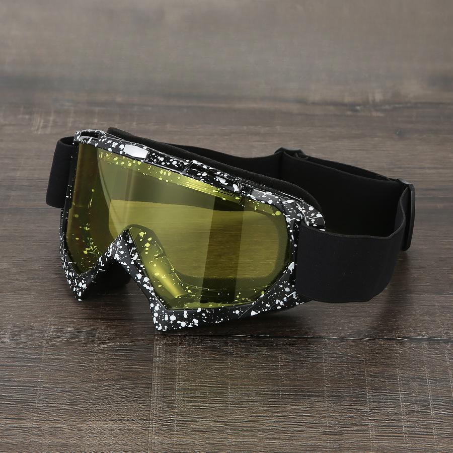 Ochelari anti-aburire pentru motociclete, ochelari de fond pentru schi, nisip anti vant si raze ultraviolete.