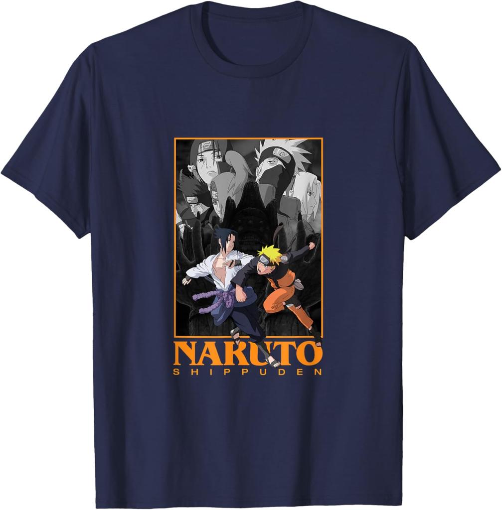 Naruto Shippuden Anime Cartoon T-Shirt S-6xl