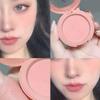 Super Niche Light Blush! Low Saturation Versatile Gray Pink Soft Mist Be02 Matte Contouring Color Gentle for Female Students