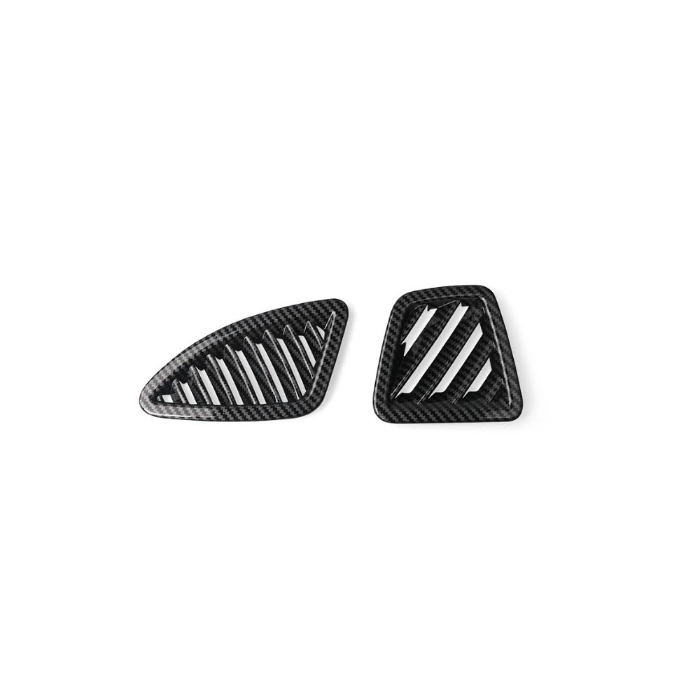 

LHD/RHD For Kia Sportage NQ5 -2025 Car Tuning 2PCS Carbon Fiber Front Side Air Vent Outlet Cover Trim Accessories LHD For Carbon
