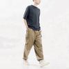 UNIQLO FW23 U Series Casual Solid Lightweight Loose Work Pants Men bottoms Dark-Beige 460268-32