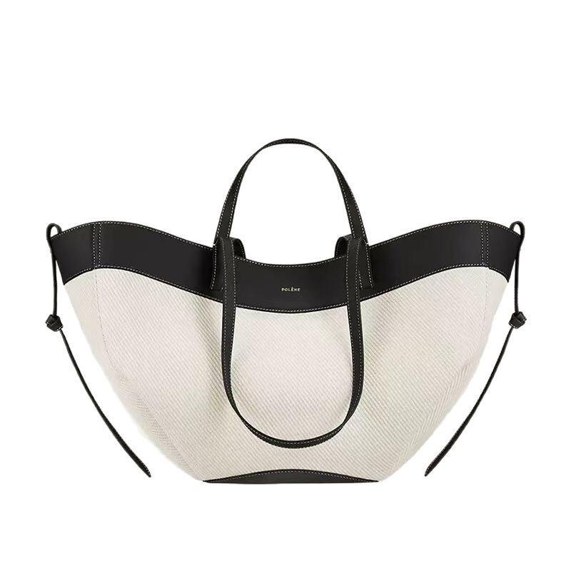 Bolsa Tote de Tricô Patchwork Outono/Inverno: Bolsa Versátil de Grande Capacidade para Ombro e Mão para o Trabalho e Moda Casual