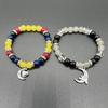 Trendy Beaded Bracelets Handmade Alternative Wrist Chain Bracelet Couple Bangles